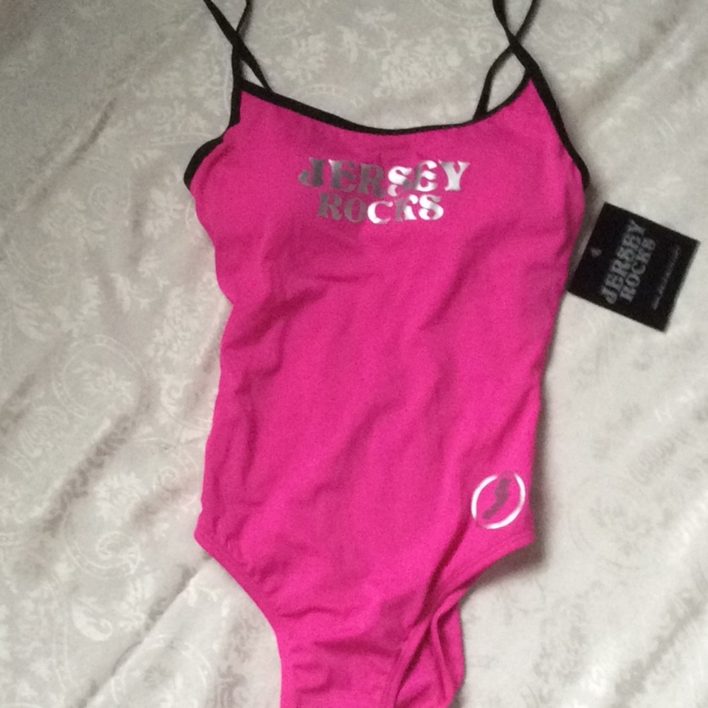 NWT one piece “jersey rocks”